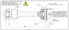 Вал отбора мощности ZF 12AS 1420 TD - 12AS 1420 TO 12AS 1620 TO - 1