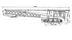 Аренда гусеничного крана КС-8165(100 тонн) - 1