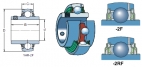 корпусные подшипники SKF (подшипники типа Y) - 1