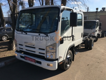 Автомобіль вантажний - шасі ISUZU NPR 75L з подвійною кабіною. - 7