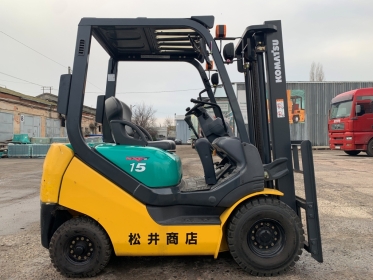 Вилочний автонавантажувач Komatsu FG15LC-20 з напрацюванням 240 мотогодин. - 5