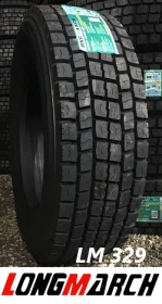 315/80R22.5 LONGMARCH LM329 20сл. 156/150M (ведуча)