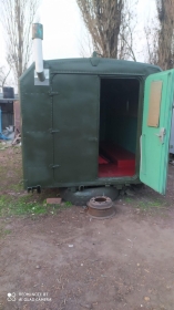 Вагончик кунг Зил новий з буржуйкою - 6