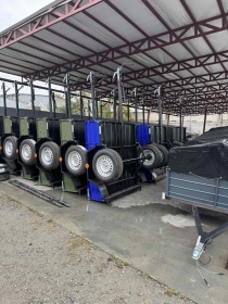 Новий авто причіп 150х130х35
