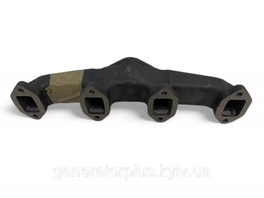 Колектор випускний на мотор 490QC генератор Ricardo - 1
