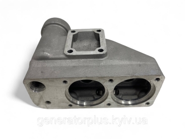 Корпус термостата нижня частина на двигун CA6DL1-31 Weichai 1306021-29D