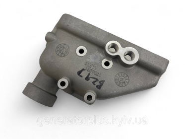 Корпус термостата нижня частина на двигун CA6DL1-31 Weichai 1306021-29D - 2